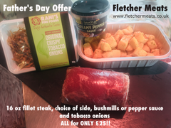 Father's Day offer - fillet steak